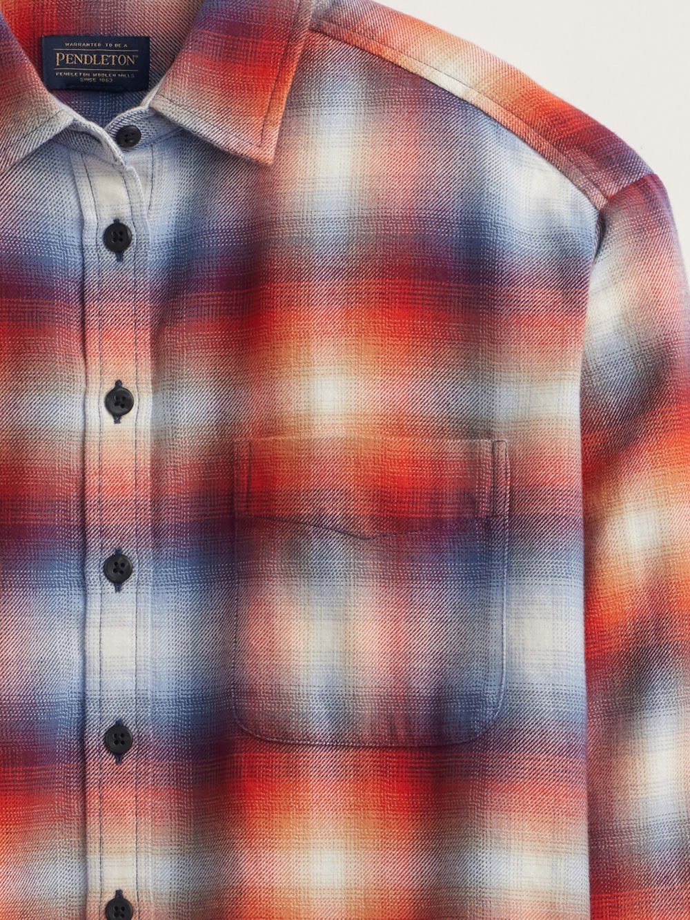 NWT Pendleton Mens Red Plaid Button-Up Shirt